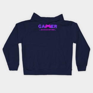 Gamer quarantine Kids Hoodie